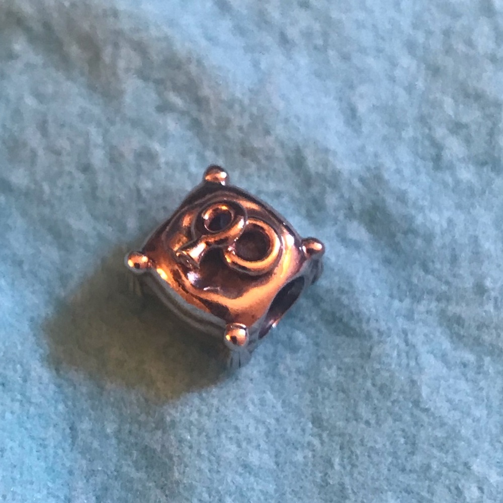 Pandora wedding rings pillow charm